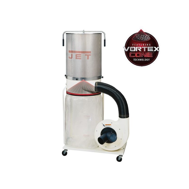 JET DC-1100CK Dust Collector with Fine Filter Cartridge