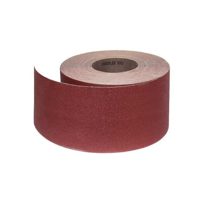 Abrasive Roll Cloth, backed 100 mm x 25 m antistatic
