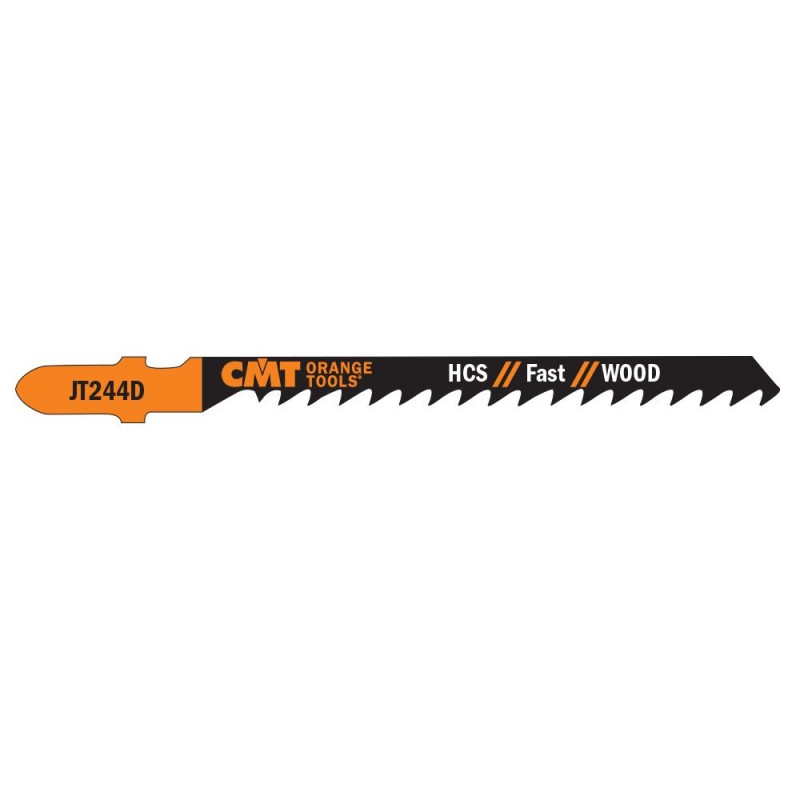 CMT Jig Saw Blade HCS Fast Wood 244 D - L100 I75 TS4 (set 5pcs)