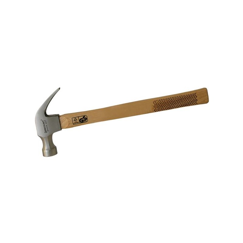 Carpenter's Hammer with a Handle of White Nut, 450 g