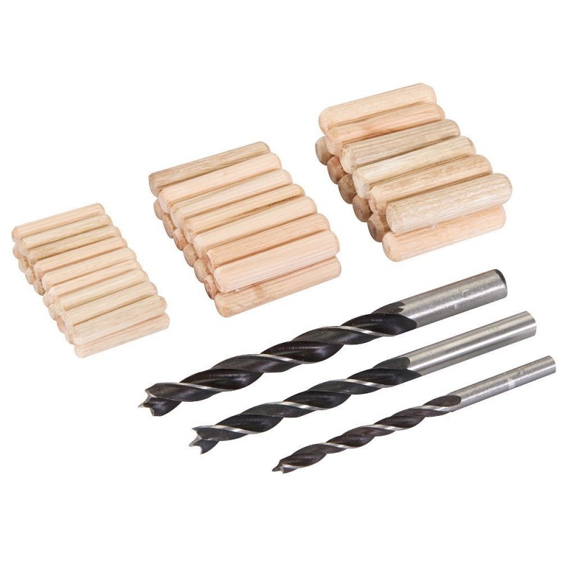 Dowel & Bit Set, 47pcs