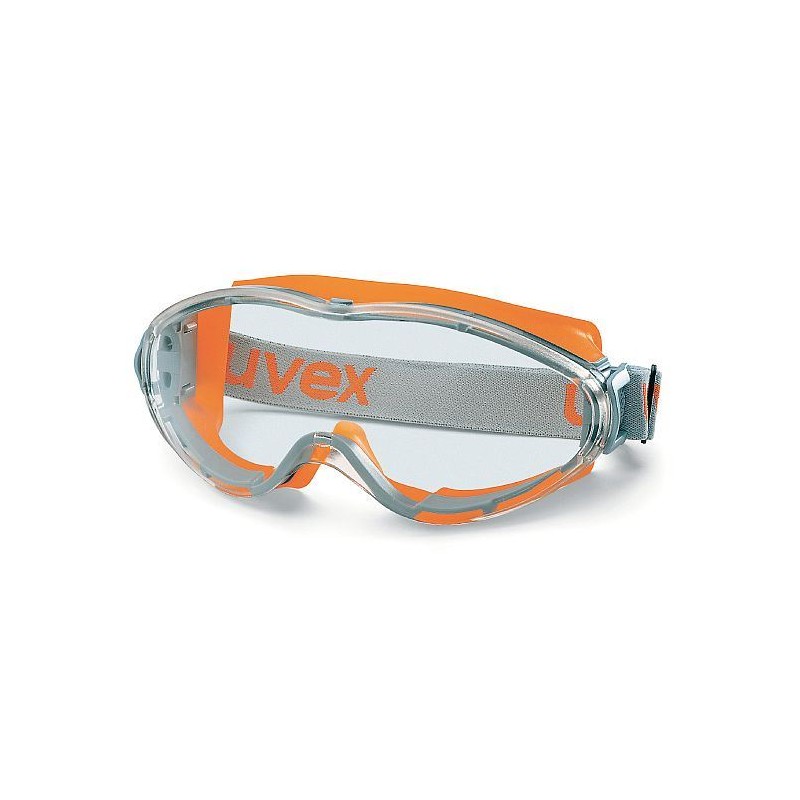 Uvex Ultrasonic Comfort Safety Goggles, clear lens