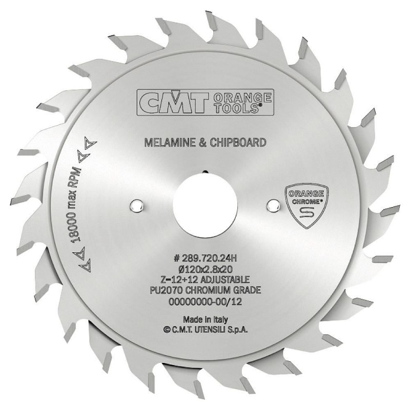 CMT CHROME Adjustable Scoring Blade