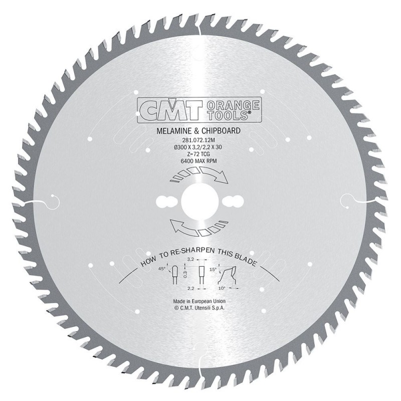 CMT XTreme  Saw Blade for Laminated and Chipboard